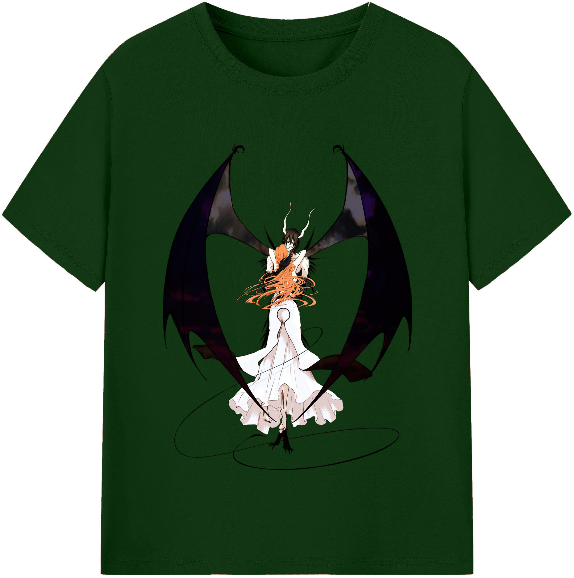 （画像用） ブリーチ ウルキオラ·シファー BLEACH Ulquiorra cifer 綿100％半袖Tシャツ（フロントプリント）